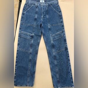 AGOLDE “cooper” cargo jeans, size 27